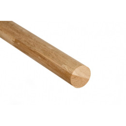 Поручень для балетного станка 2м дуб 47 мм