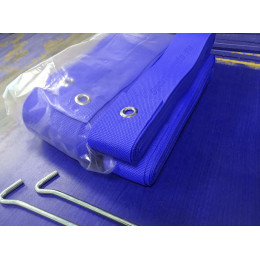 Разметка площадки для волейбола 9х18м - синий (ленты)