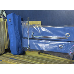 Разметка площадки для волейбола 9х18м - голубой цвет (ленты)