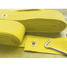 Разметка площадки для волейбола 9х18м - жёлтый (ленты)