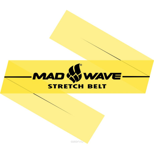 Эспандер Mad Wave 0,02 см, желтый цвет