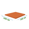 Покрытие для тира и стрельбищ 1000x1000x30мм
