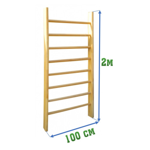 Стенка гимнастическая (шведская) 2,0х1,0м 