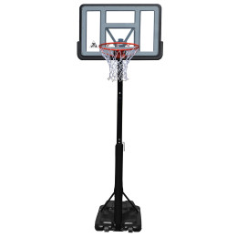 Баскетбольная мобильная стойка STAND44PVC1 110*75см