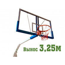 Стойка Баскетбольная (Вынос 3,25М, Мобильная) 126200