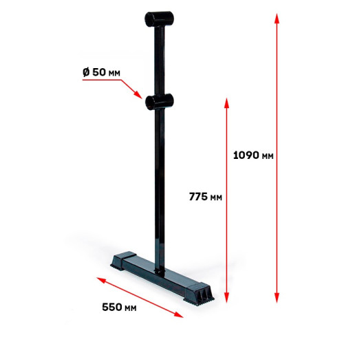 Стойки хореографического станка 2-х уровневого v2,0