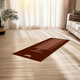 Дорожка облегченная 3,5м для прыжков темно-красная